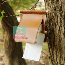 불멍 휴지 걸이 카라반 낚시 바비큐 캠핑 가죽 차박텐트, 상세페이지 참조