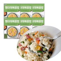 한우물 햄야채 볶음밥 (냉동), 250g, 6개