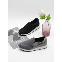 코지23 여자 탄탄한 보온 모직 슬립온 스니커즈 운동화