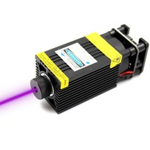Oxlasers-초점 가능한 3D 프린터 용 500mW 405nm 보라색 레이저 모듈 CNC 조각용 UV 레이저 헤드, 한개옵션0