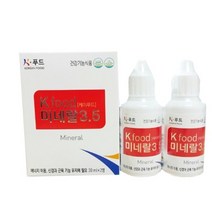 두루원 미네랄(데이트) 케이푸드 특가판매, 1박스(2병), 60ml(30mlx2병)