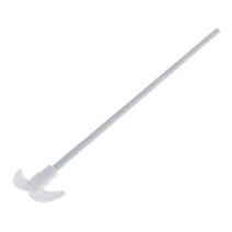 교반기 실험실 Fityle PTFE 코팅 스테인레스 스틸 전기 오버 헤드 교반기 믹서 샤프트 교반 막대 용품, 02 300mmx40mm