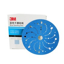 샌딩페이퍼 전동사포 샌드페이퍼 6 인치 다공성 블루 샌딩 디스크 150mm 후크 및 루프 궤도 로터 연마 사포 페스툴 자동차 퍼티 도구에 적합, P240+10 PCS