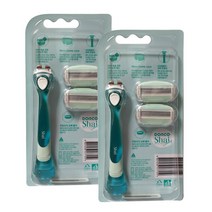 도루코 샤이 크리미 면도기(면도기1+면도날2) x 2세트, 1세트