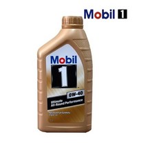 모빌1 골드 0W-40 엔진오일 1L, 4개