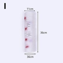 인공 대나무 실내 식물 나무 껍질 자작나무 플라스틱 시뮬레이션 껍질 벽 쉼터 수도관 기둥 1PC, I, 1개