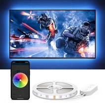 고비 스마트 LED조명 TV 모니터 40-60인치 PC방 게이밍 튜닝 붙이는 간접 컬러