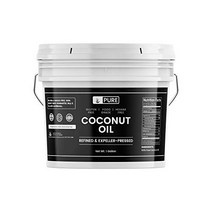 100% Refined Coconut Oil | 1 Gallon | Hexane-Free Gluten-Fr, 상세설명참조