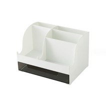 HK.sell 미니 소품 정리 수납대, 1개, 화이트