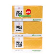 민생 미용티슈 250매X3입