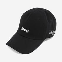 지프 M-Logo 와펜 볼캡 (JN5GCU193BK) - BLACK 125107