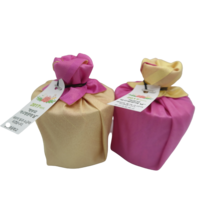 솔트리 고서임의 보자기포장 원형 꽃분홍금비 함초소금, 300g, 1개