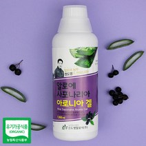 유기농 알로에 사포나리아 아로니아 겔 1000ml 1개, 단품, 단품