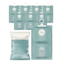물먹는 뽀송 매일매일이 뽀송한 옷장용 제습제 400g, 8개