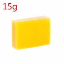 비누만들기 비누키트DIY 100% 순수 천연 밀랍 양초 비누 만들기 용품 립스틱 재료 노란색 꿀벌 왁스 나무, 01 15g