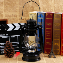 빈티지 파라핀오일램프 등유램프 초램프 철제 14.5x40cm