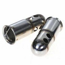 바이크 오토바이 배기 파이프 소음기 DB 킬러 촉매 머플러 소음 제거기 62mm