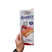 프레디 부온돌체 스트로베리 요거트 250g 1봉 10개입, 딸기
