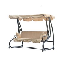 터널형텐트 타프 장박형 2인 3인 5인 6인용 Garden swing awning 23 seater chair top cover uv sun water proof outdoor, 밝은 회색, 협력사