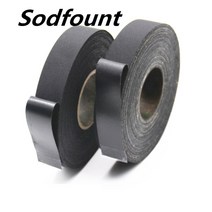 1pcs 19mm x 30m 자동차 배선 하네스 검은 천으로 벨벳 테이프 접착 온도 절연