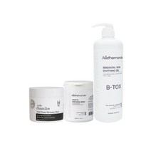 [에스떼몽] 미백.보습관리 3종세트, 스피루리나300g＋수딩겔1000ml＋크림마스크310g