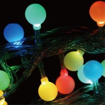 LED 앵두전구 만들기 트리 구슬캡 20개 과학교실 형태틀 원리학습 뽑기통