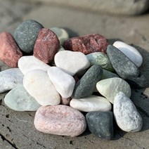 [짱짱마켓] 오색자갈(5호) 1봉지-자갈 분갈이흙 화분 조경 정원 꾸미기