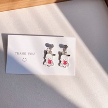 시나모롤 쿠로미 산리오귀걸이 캐릭터 특이한귀걸이 귀여운