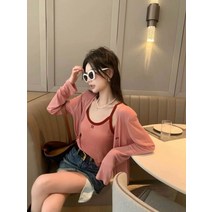 난유 텐셀 울 친근한 통풍 쿨링 셔츠 세트 투피스