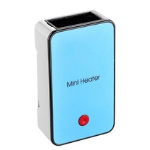 휴대용 전기 욕실 히터 온풍기 dmwd mini 팬 핸디 hand electric in, 푸른, 뜨거운 바람