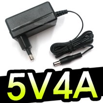 명호전자 5V4A 아답터 벽걸이형 해외 인증용 미국 일본 유럽 UL PSE DC 5V 4A 어댑터, 5V4A 벽걸이형-아답터만