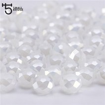 4mm Czech Pearl Colour Glass Beads for Making Bracelet Diy Necklace Accessories Ronde [G00045812], 1개, 06-Z337AB 280pcs-45812