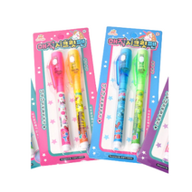 비밀펜 2종, 혼합 색상, 9세트