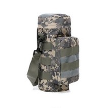 밀리터리룩 등산용 아웃도어 물통파우치 스포츠파우치, ACU