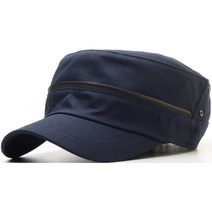 G26 빅사이즈 지퍼 디자인 군모 모자