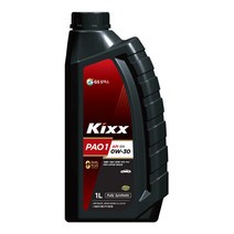 킥스 파오1 0W30 1리터 A5/B5 C2 100%합성엔진오일, 1개