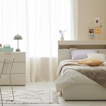 한샘 클로즈 침대 SS 슈퍼싱글 코튼그레이+노뜨컴포트