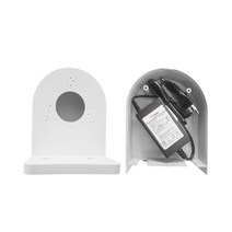 [DY] WM-200(화이트) 아답터 수납 가능 벽부형 돔브라켓 / 벽부용 마운트, WM-200