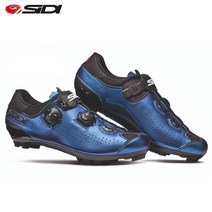 SIDI 시디 MTB 클릿슈즈 이글10 EAGLE10 시마노 클릿 SM-SH51 포함, 42(260mm), 이리데센트블루