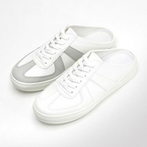 남성 뮬 슬리퍼 실내화 사무실 외출 휴가 슬리퍼 2색