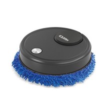 로봇 물걸레 청소기 로봇청소기 물걸레청소기 S206 스마트 청소 스프레이 UV 진공 건식 및 습식 걸레질 가전 스위퍼 걸레, 1.No spray Black