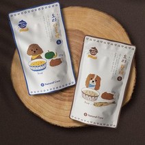 내추럴코어 오리죽 ( 단호박죽. 황태죽 ) 파우치, 10개, 오리황태죽5개+오리단호박죽5개