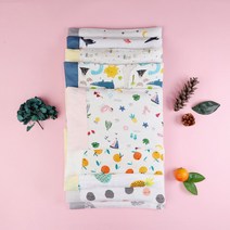 [조아뜨] 아기 인견 좁쌀베개 세트 여름 9종, 옵션:H 트로피칼 인견 좁쌀베개 세트