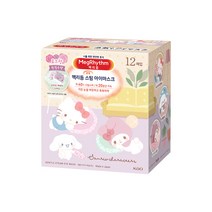 메구리즘 멕리듬 스팀 아이마스크 산리오 에디션 12매입 온열 안대 시트 수면안대, 1개