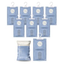 물먹는뽀송 옷장용 옷걸이형 제습제 습기제거제, 20개, 200g