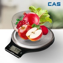 카스 디지털 주방저울, 블랙(KE-1700)