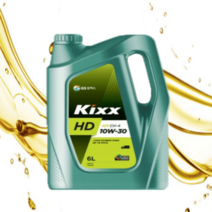 킥스 KIXX HD CH-4 10W30 디젤엔진오일6L x1개