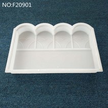 시멘트 금형 돌 경로 건물 액세서리 42x25x5cm 플라스틱 DIY 포장 홈 정원 바닥 도로 콘크리트, [02] F20901 round