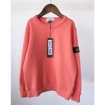 20FW 스톤아일랜드 주니어 키즈 맨투맨 코랄 오렌지 731661340.V0037 8 10A