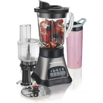 해밀턴비치 블렌더 푸드프로세서 콤보 휴대용 여행 쉐이크 스무디 58163, Blender and Food Processor Com